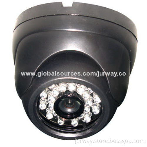 IR Camera, 600TVL with 24 Pieces LEDs for 20m, 1/3-inch CCD with OSD Menu, 3.6/6mm Lens